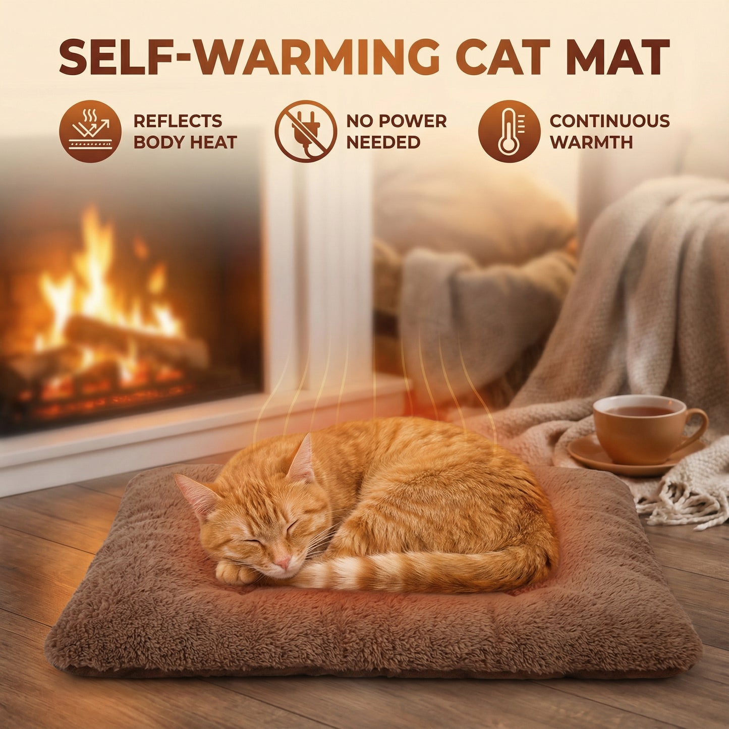 Self-Heating Cat Pad