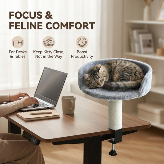 Desk Clamp Cat Bed