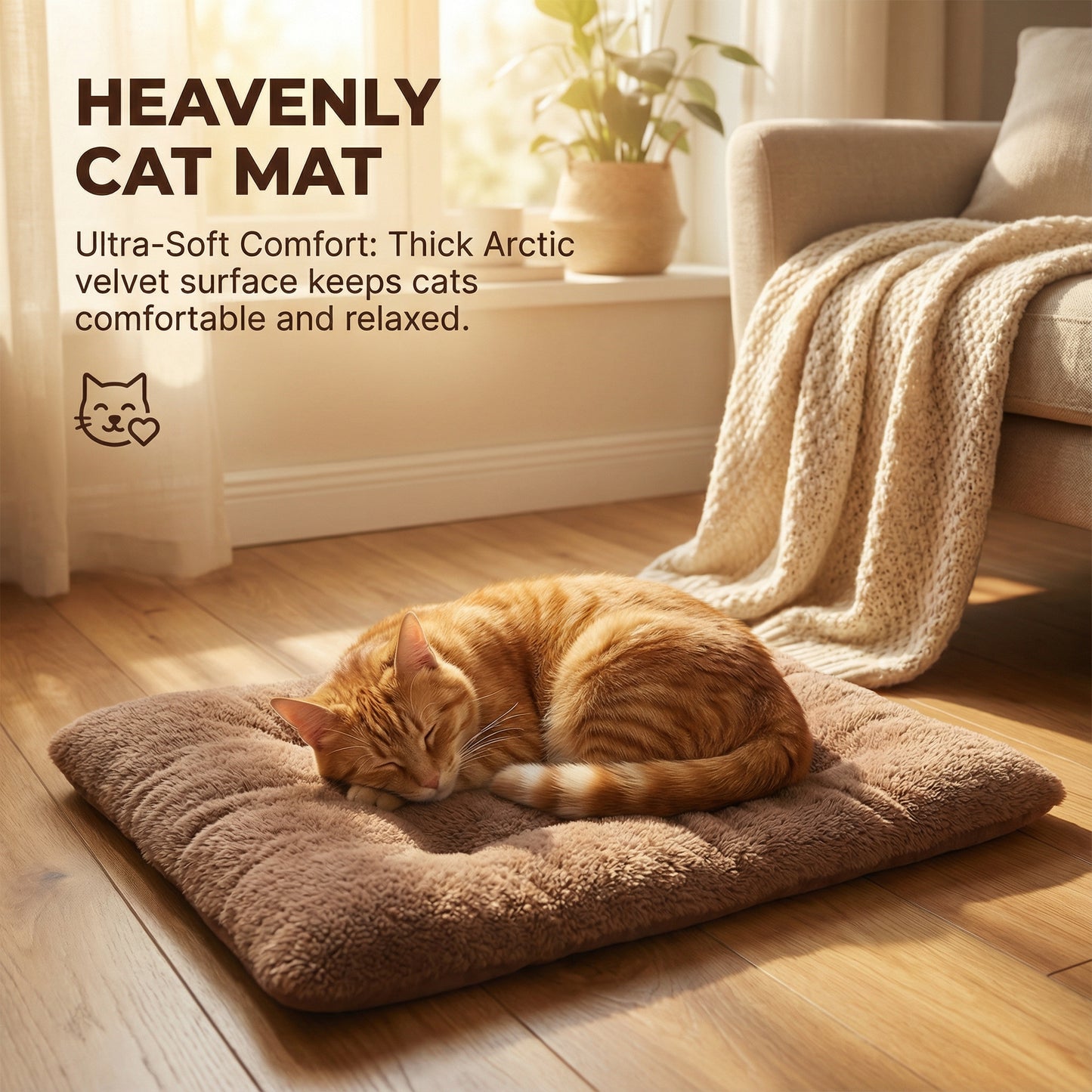Self-Heating Cat Pad