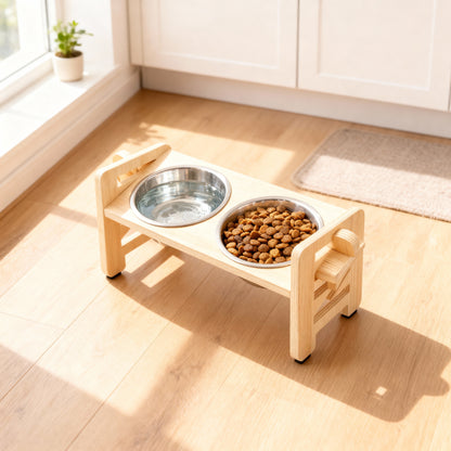 Adjustable Elevated Cat Bowl